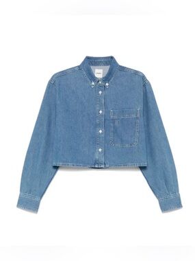 Sandro Paris Denim Shirt | Classic Button-Up | Effortless French Style